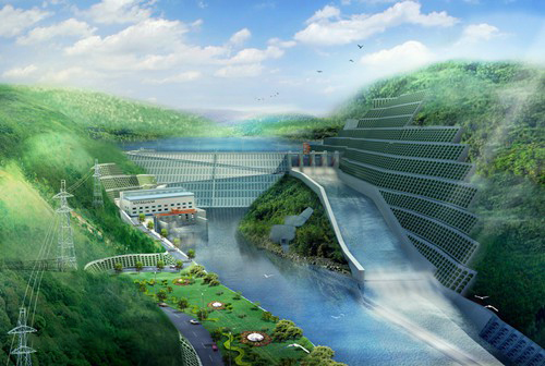 噶尔老挝南塔河1号水电站项目